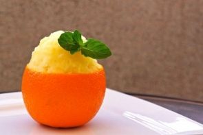 Апельсиновый шербет Апельсиновый шербет