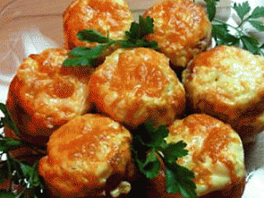 Аппетитные помидоры с курицей, помидоры фаршированные курицей Аппетитные помидоры с курицей, помидоры фаршированные курицей