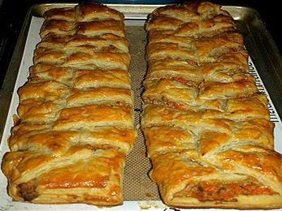 Австрийский мясной штрундель Австрийский мясной штрундель