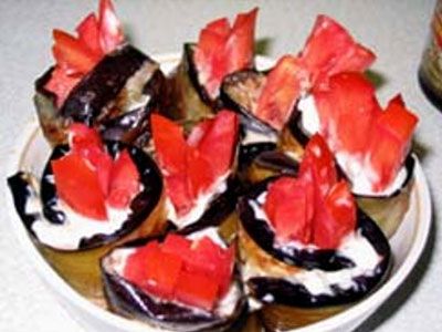 Баклажанные трубочки Факел Баклажанные трубочки Факел