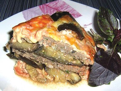 Баклажанный пирог Баклажанный пирог