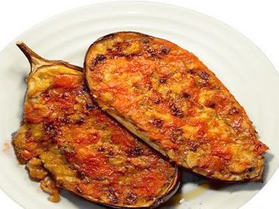 Баклажаны фаршированные курицей Баклажаны фаршированные курицей