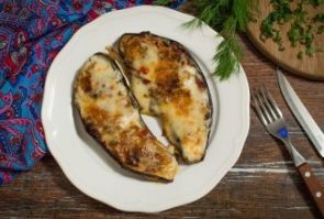 Баклажаны с сыром Баклажаны с сыром