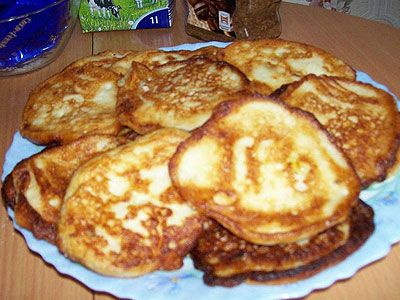 Банановые сырники Банановые сырники