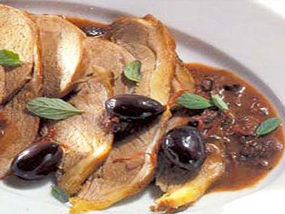 Баранина с оливками Баранина с оливками