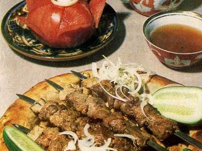 Барра кабоб — шашлык из баранины Барра кабоб — шашлык из баранины