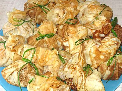 Блинчики с грибной начинкой Блинчики с грибной начинкой