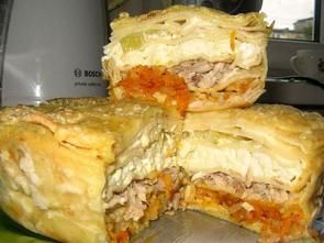 Блинный курник Блинный курник