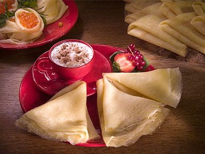 Блины на кефире Блины на кефире