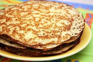 Блины на минералке Блины на минералке