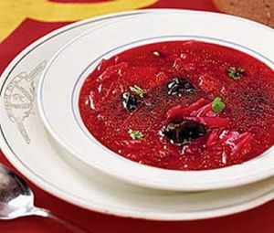 Борщ с черносливом. Борщ с черносливом.