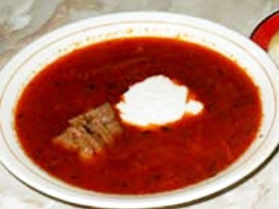 Борщ украинский с мясом Борщ украинский с мясом