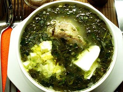 Борщ зеленый, домашний Борщ зеленый, домашний