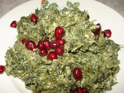 Чыхыртма из шпината Чыхыртма из шпината
