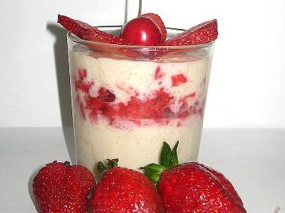 Десерт из ряженки Десерт из ряженки