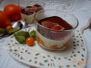 Десерт с мандаринами Десерт с мандаринами