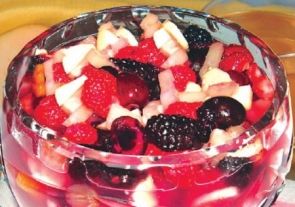 Десертный салат "Лакомка" Десертный салат "Лакомка"