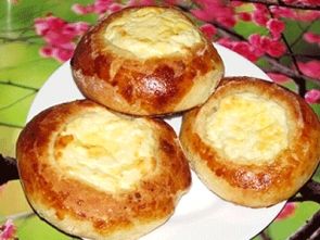 Домашние ватрушки с творогом