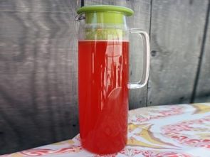 Домашний клубничный лимонад