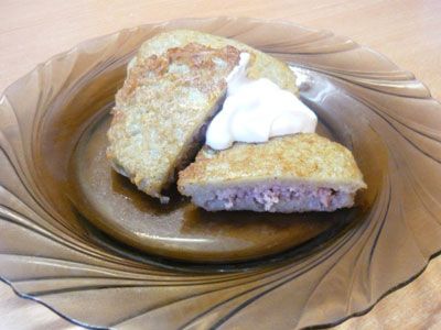 Драники с мясом Драники с мясом