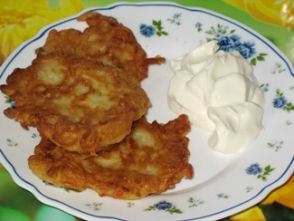 Драники с сыром