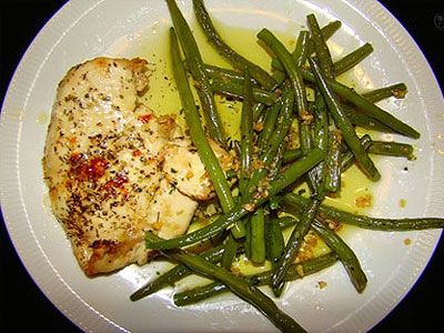 Фасоль с курицей «По-кипрски» Фасоль с курицей «По-кипрски»