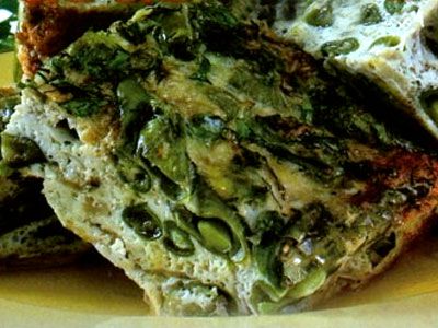 Фасоль запеченая с яйцами Фасоль запеченая с яйцами