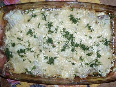 Филе рыбы на морковке
