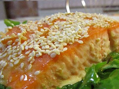 Форель запеченная с апельсином Форель запеченная с апельсином