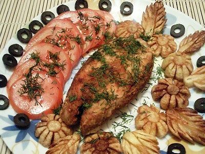 Форель жареная Форель жареная