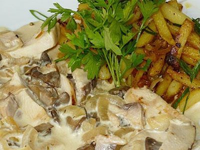 Фрикасе из курицы Фрикасе из курицы