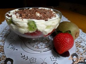 Фрукты в зефирном креме Фрукты в зефирном креме