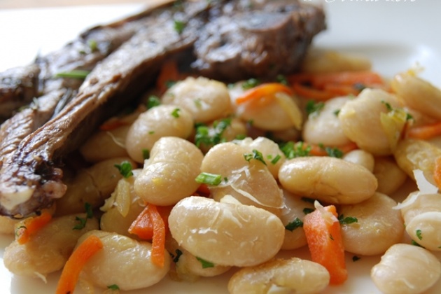 Гарнир из фасоли к мясу Гарнир из фасоли к мясу