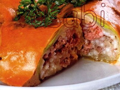 Голубцы с мясом и рисом Голубцы с мясом и рисом