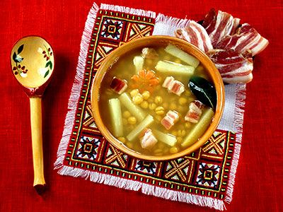 Гороховый суп из косточки Гороховый суп из косточки