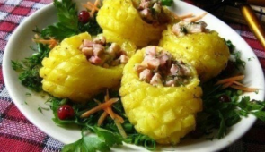 Горячая закуска "Лапти" Горячая закуска "Лапти"