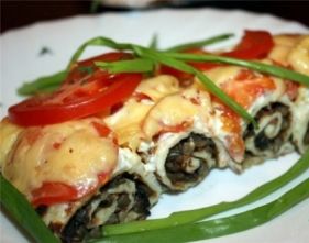 Грибная закуска с творогом Грибная закуска с творогом