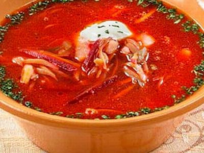 Грибной борщ Грибной борщ