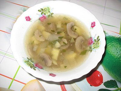 Грибной бульон Грибной бульон