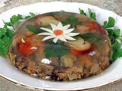 Грибы заливные Грибы заливные