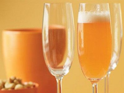 Игристый Campari коктейль Игристый Campari коктейль