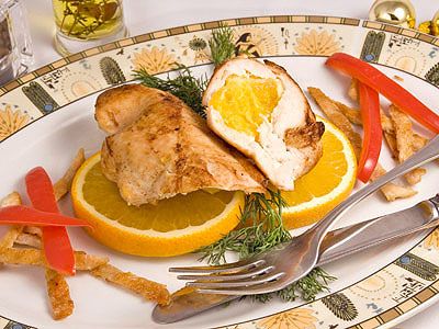 Индейка с апельсинами Индейка с апельсинами