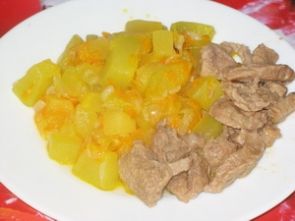 Кабачки тушёные Кабачки тушёные