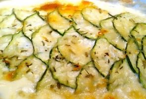 Кабачковая запеканка с брынзой Кабачковая запеканка с брынзой