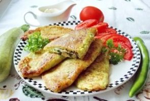 Кабачковые чебуреки с мясом Кабачковые чебуреки с мясом