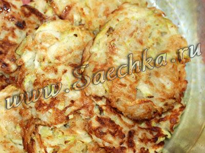Кабачковые драники Кабачковые драники