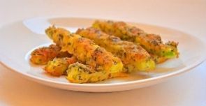 Кабачковые палочки в сырном кляре Кабачковые палочки в сырном кляре