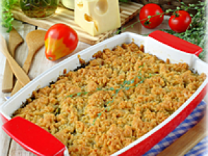 Кабачковый крамбл Кабачковый крамбл