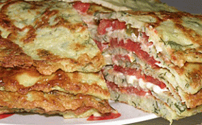 Кабачковый пирог Кабачковый пирог