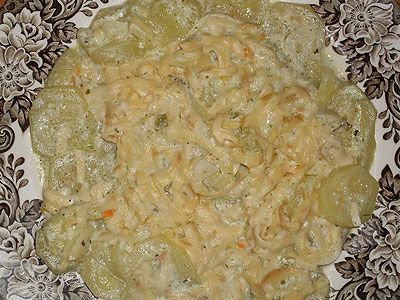 Кабачок в сметанке с чесночком Кабачок в сметанке с чесночком